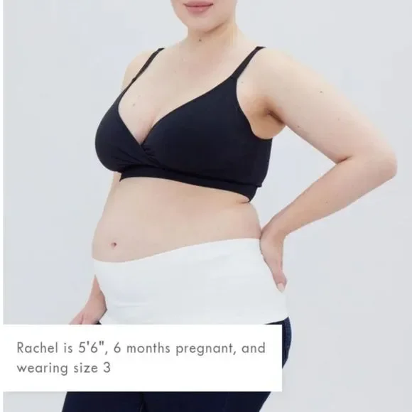 BellaBand Maternity Belly Band in White Size 2 - Picture 10 of 16